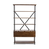 Этажерка В рабочий кабинет Koncept с полкой-столешницей единый размер бежевый AM.PM  фото, kupilegko.ru